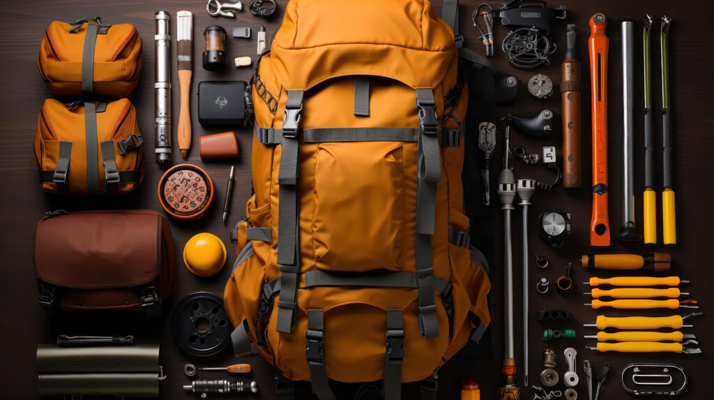 Organisation du sac de randonnée
